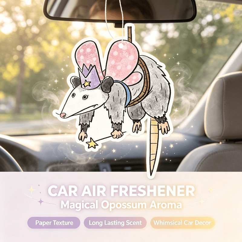 Car Air Freshener - Diffuseur d'Air Magique pour Voiture, Carte