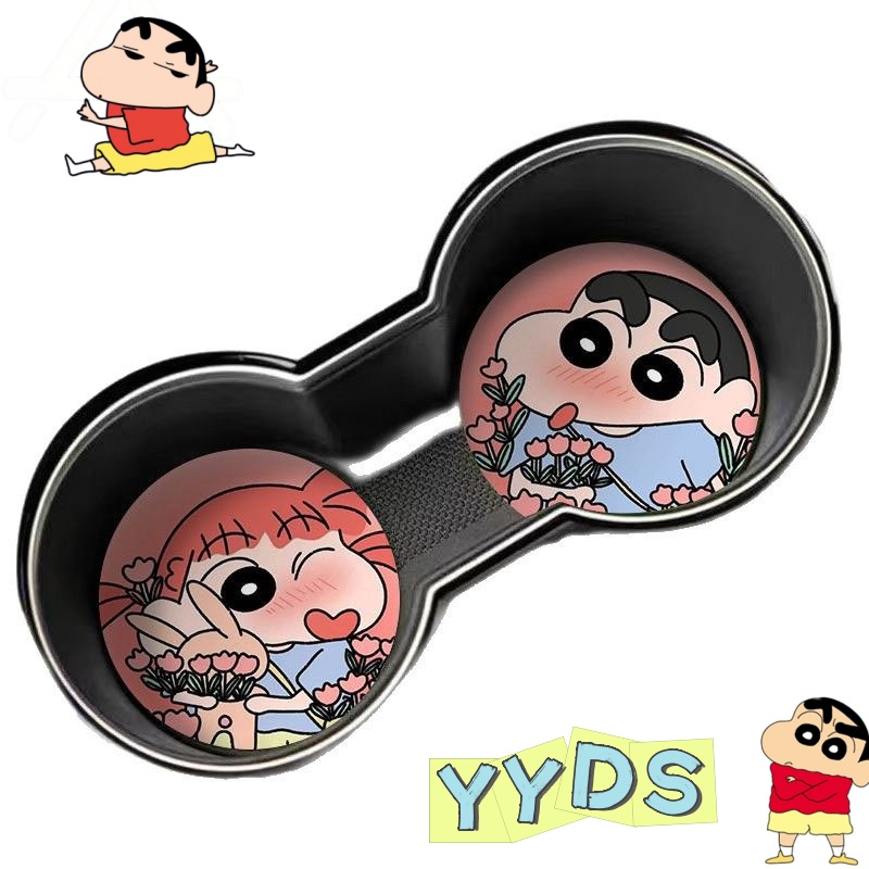 Car Accessories Japanese - Crayon Shin-chan – Sous-verre de voiture
