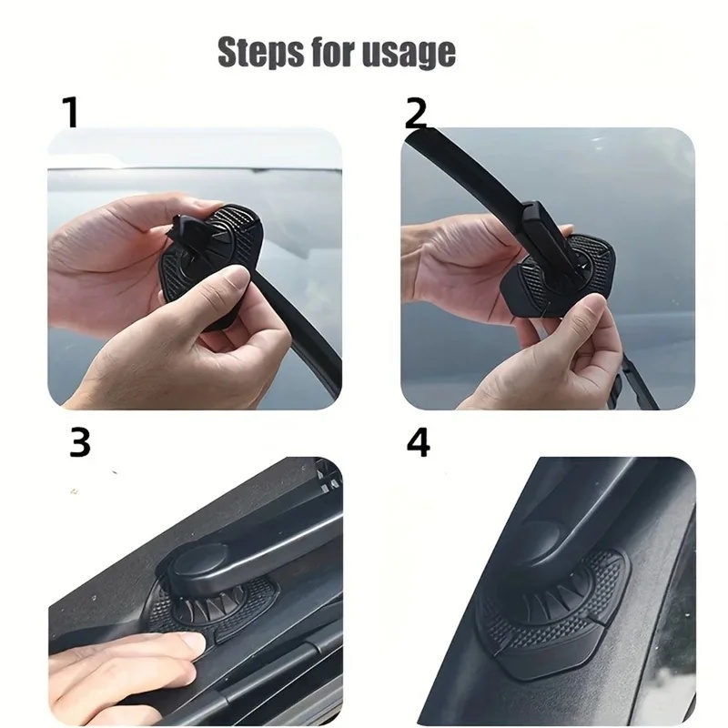 Car Wiper - Cache-trou universel en silicone pour bras