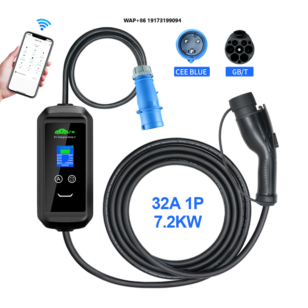 Car Charger - Chargeur EV portable AC personnalisé pour