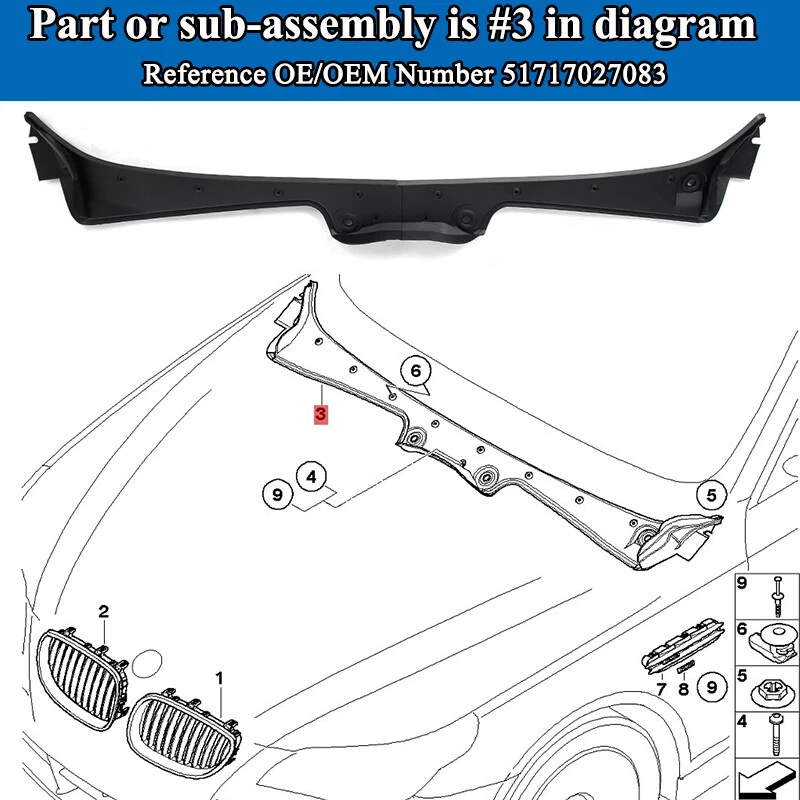 Car Wiper - 1 ensemble de pièces de voiture,