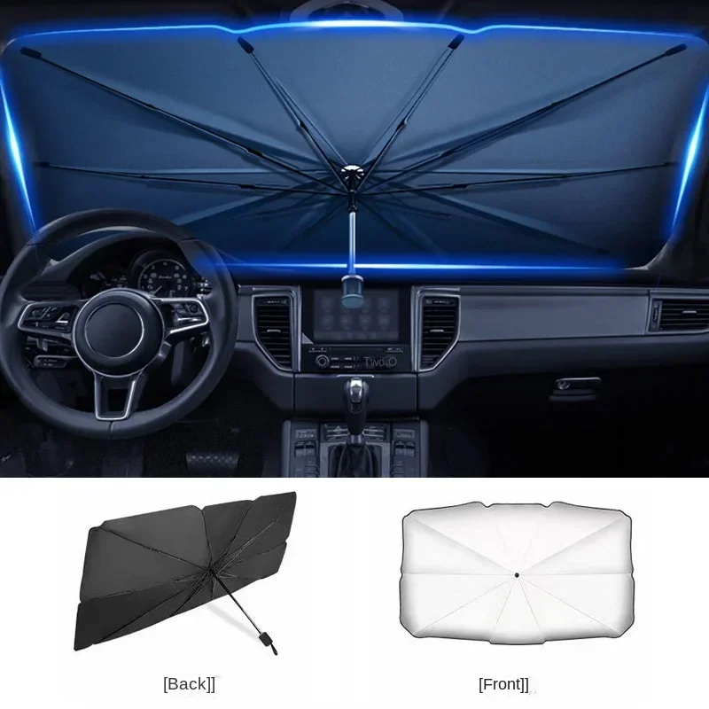 Windshield Sun Shade - Pare-soleil de pare-brise Baseus avec bords