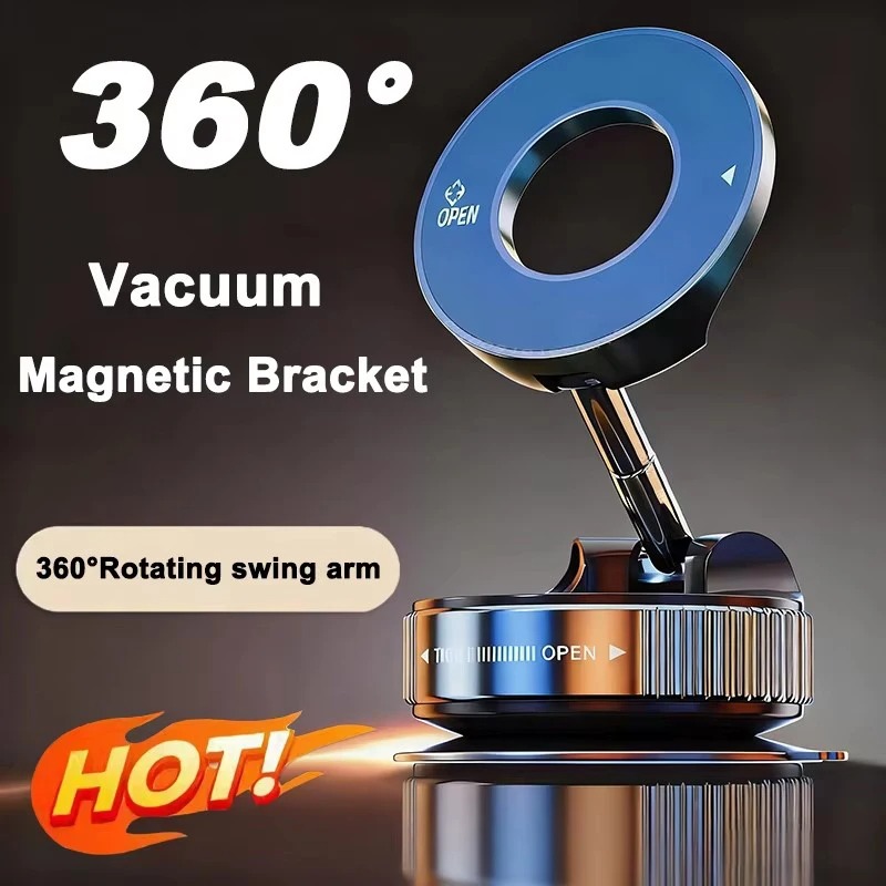 Car Vacuum - Support magnétique pour téléphone de voiture,