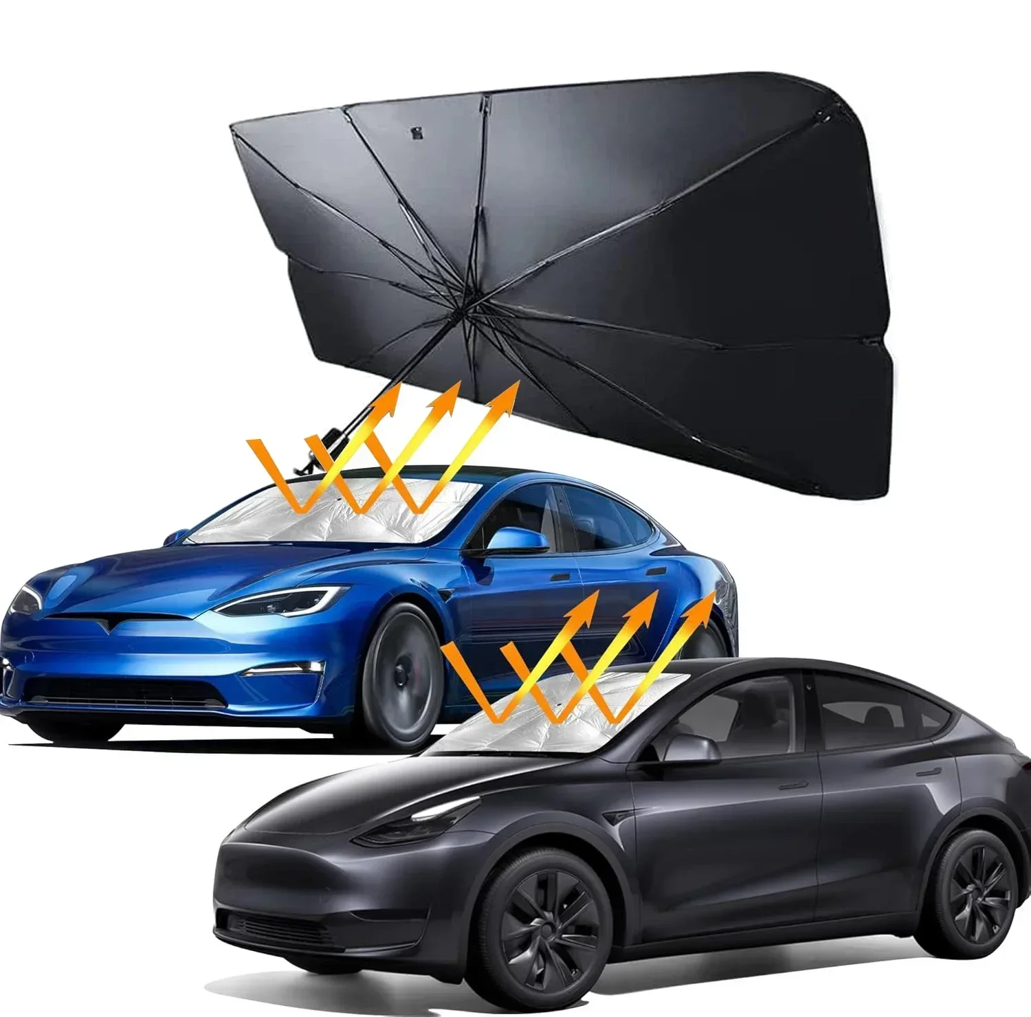 Parasol de voiture pliable pou - Windshield Sun Shade avis et prix