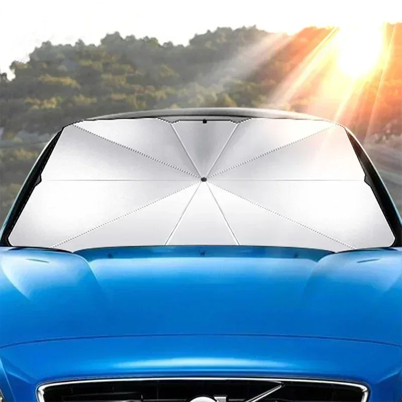 Parasol de voiture pliable pou - Windshield Sun Shade avis et prix