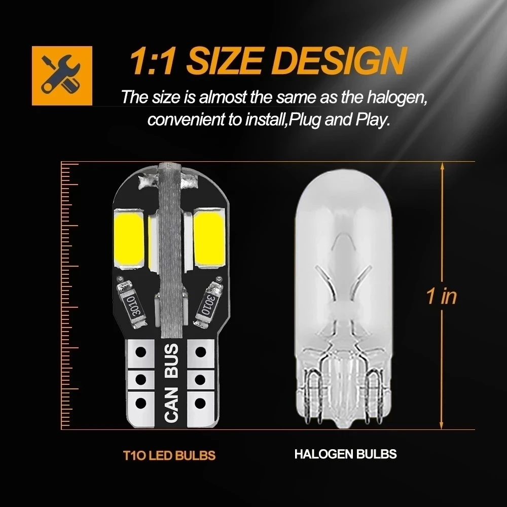 20/10 pièces Ampoule intérieur - Car Led Light avis et prix