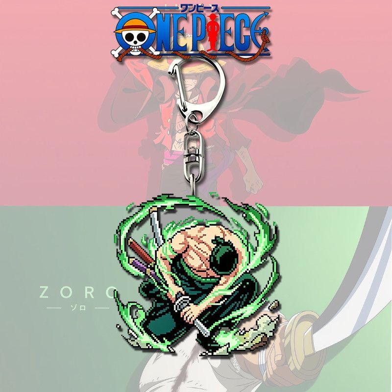 Porte-clés en acrylique One Pi - Car Accessories Japanese avis et prix