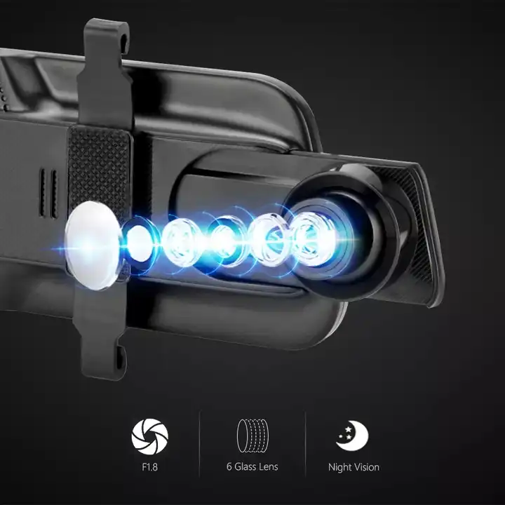 Caméra de tableau de bord avec - Car Mirror avis et prix
