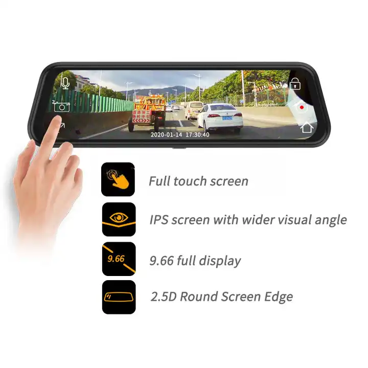 Caméra de tableau de bord avec - Car Mirror avis et prix