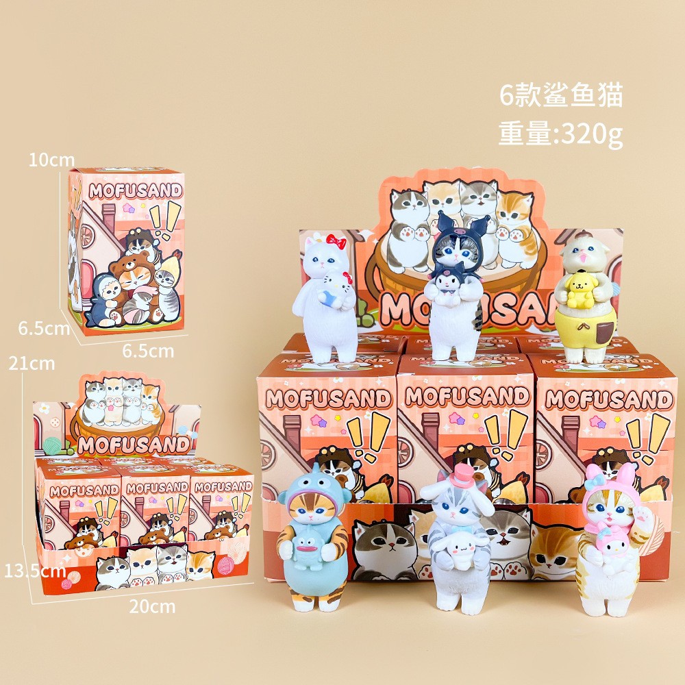 Série Mofusand 6 pièces, figur - Car Accessories Japanese avis et prix
