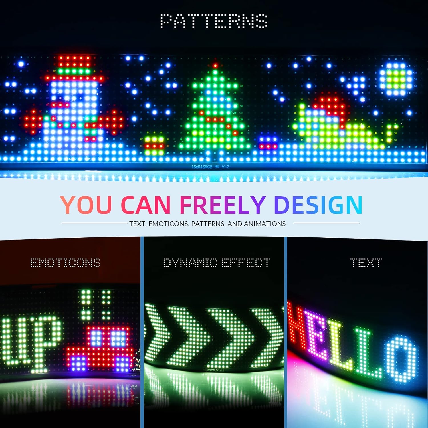 Panneau LED flexible pour voit - Car Led Light avis et prix