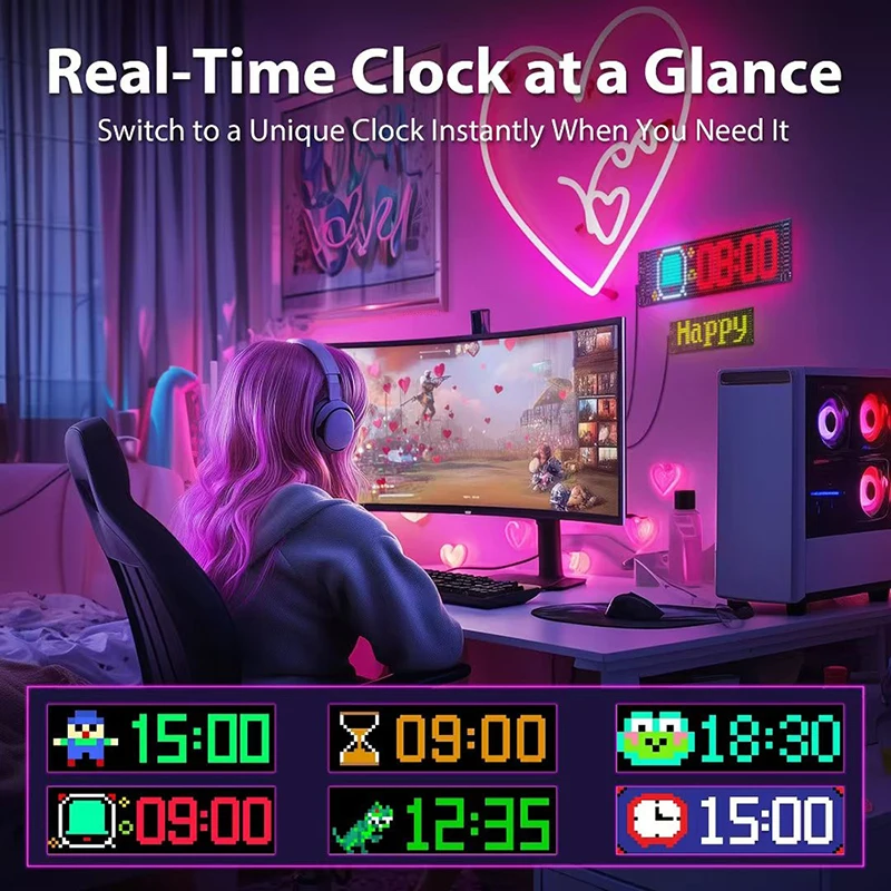 Affichage Led camion oeil voit - Car Led Light avis et prix