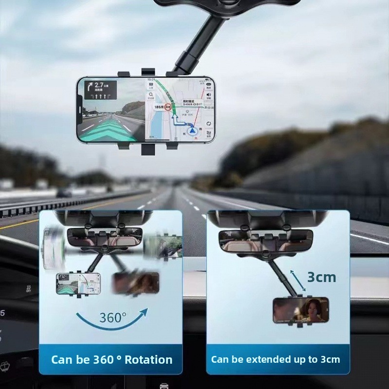 Support de téléphone multifonc - Car Mirror avis et prix