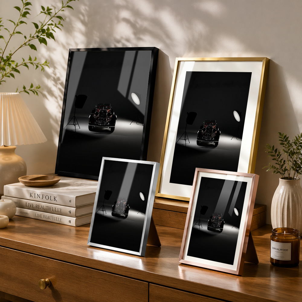 Impression sur métal encadrée  - Car Mirror avis et prix