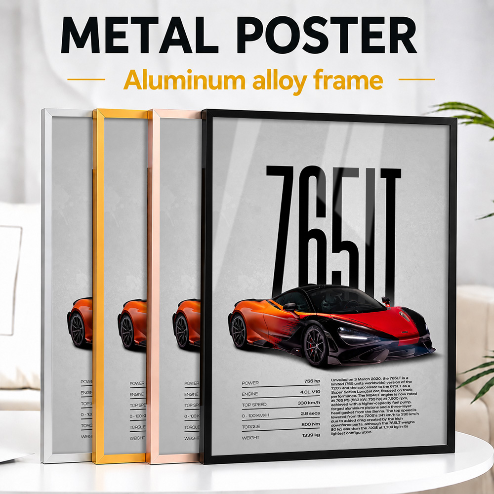 Affiche Métallique Encadrée po - Car Mirror avis et prix
