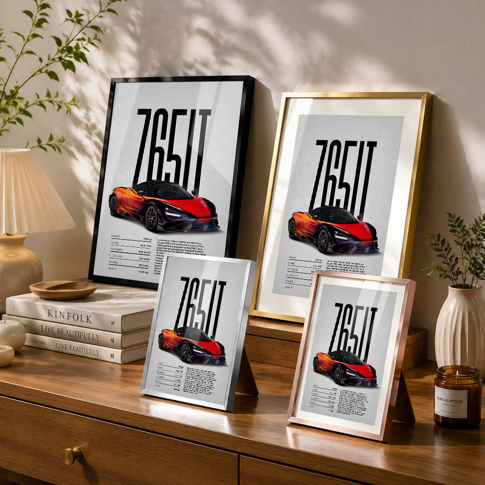 Affiche Métallique Encadrée po - Car Mirror avis et prix