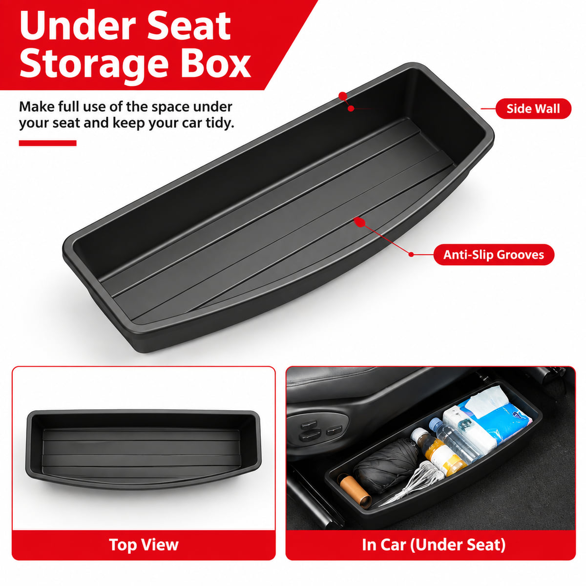PINMOAP, plateau de rangement  - Car Cable Organizer avis et prix