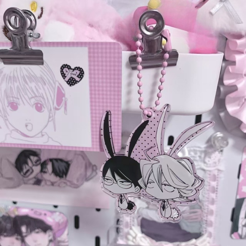 Nouveau porte-clés en acryliqu - Car Accessories Japanese avis et prix