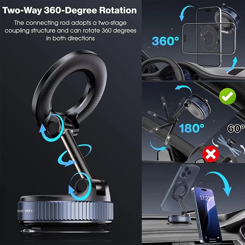 Support magnétique pour téléph - Car Vacuum avis et prix