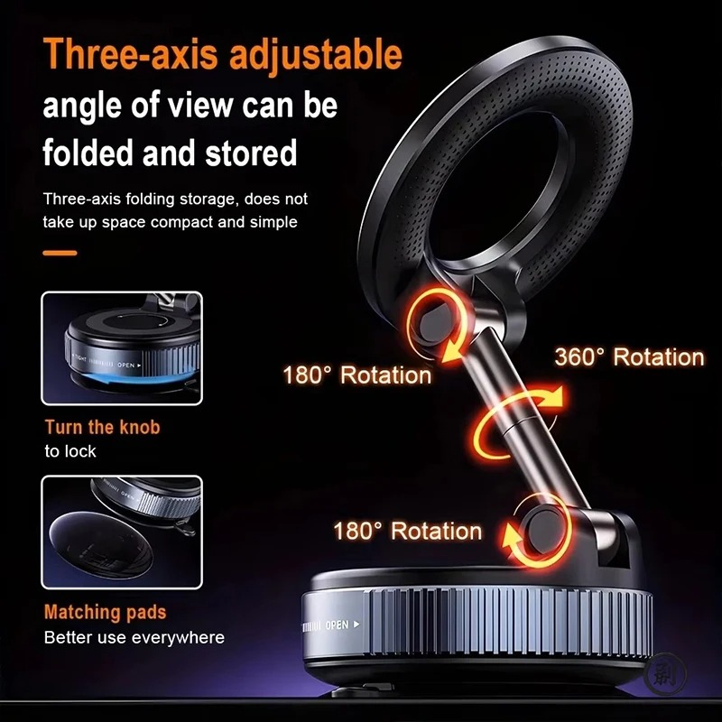 Support magnétique pour téléph - Car Vacuum avis et prix