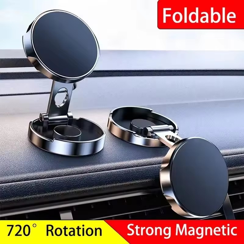 Support magnétique pliable ron - Car Phone Holder avis et prix