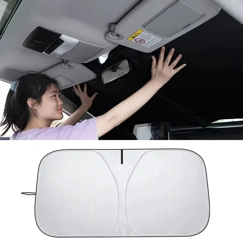 Pare-soleil pliable pour pare- - Windshield Sun Shade avis et prix
