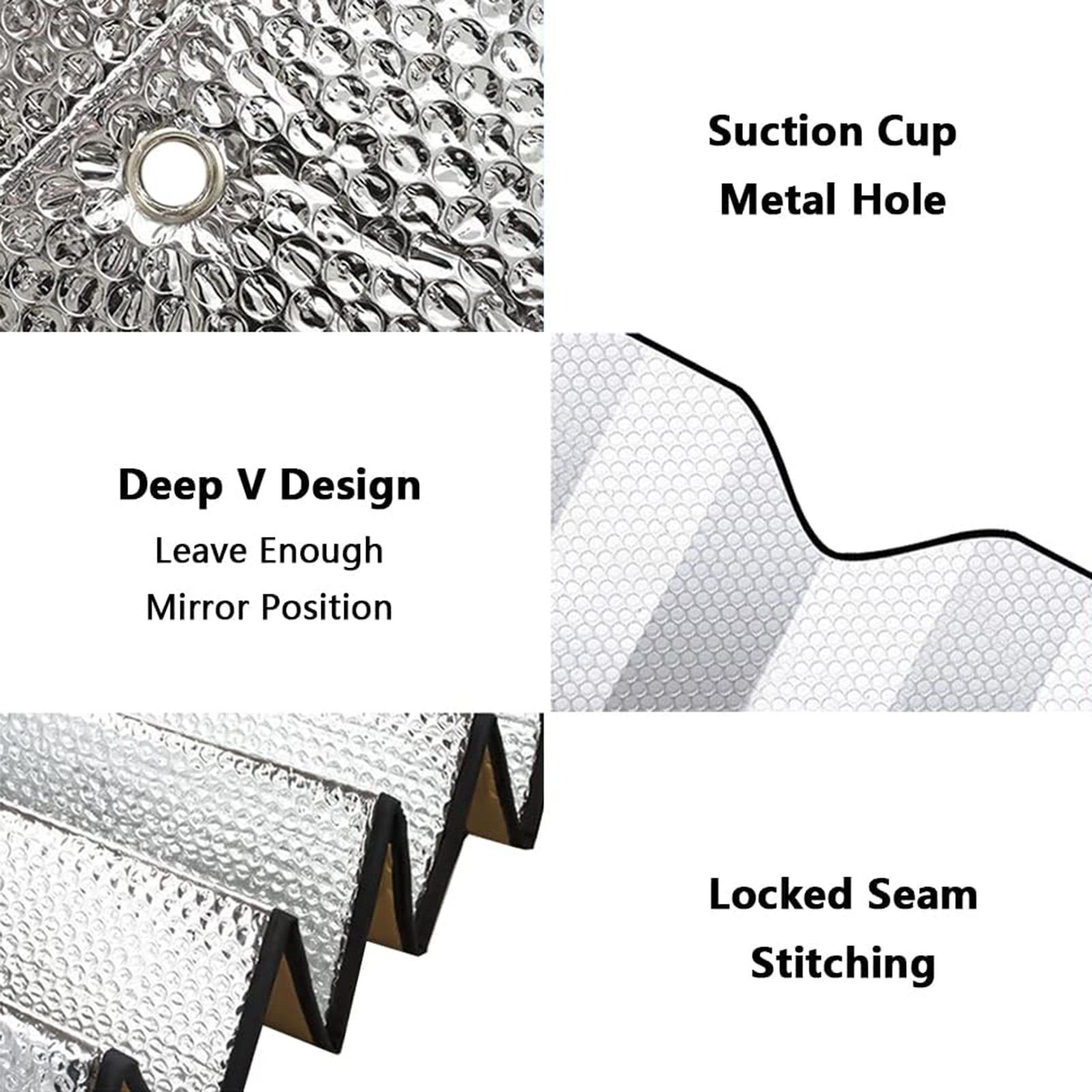 Pare-soleil universel réfléchi - Windshield Sun Shade avis et prix