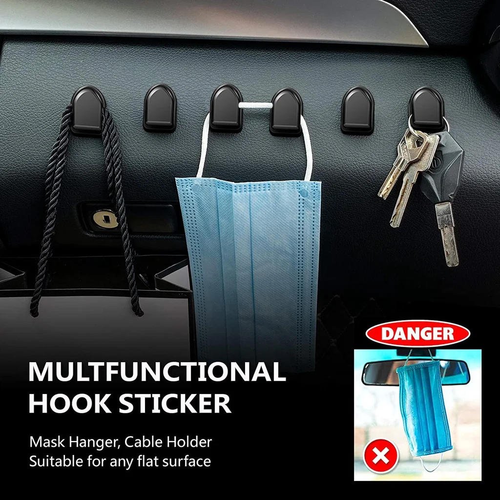 Mini crochets de voiture, supp - Car Cable Organizer avis et prix