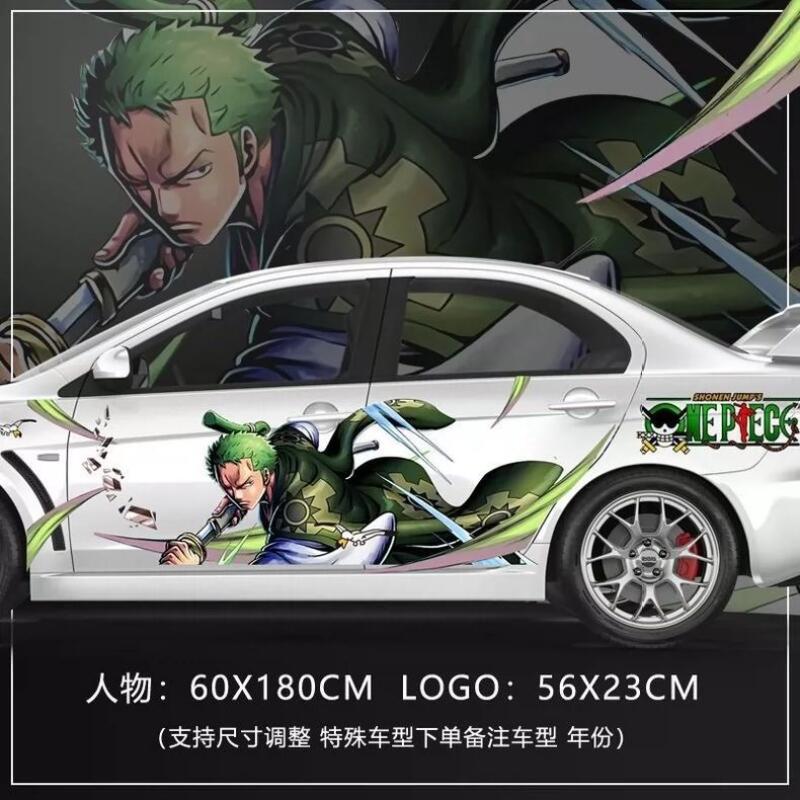 Autocollant One Piece pour car - Car Accessories Japanese avis et prix